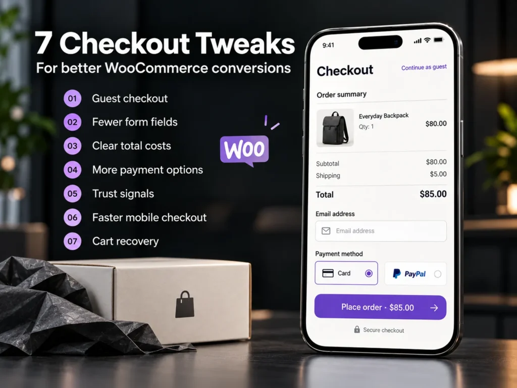 7 Checkout Tweaks That Lift WooCommerce Conversions