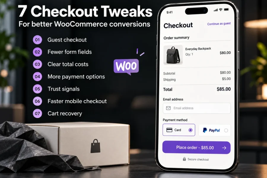 7 Checkout Tweaks That Lift WooCommerce Conversions