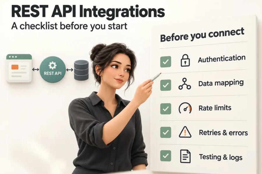 REST API Integrations: A Checklist Before You Start