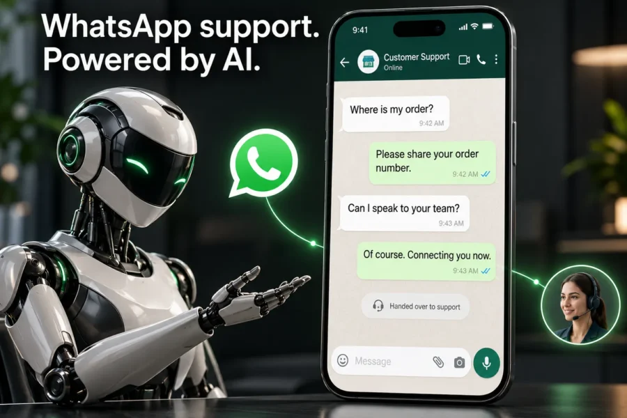 Adding a WhatsApp AI Assistant to Your Support Flow
